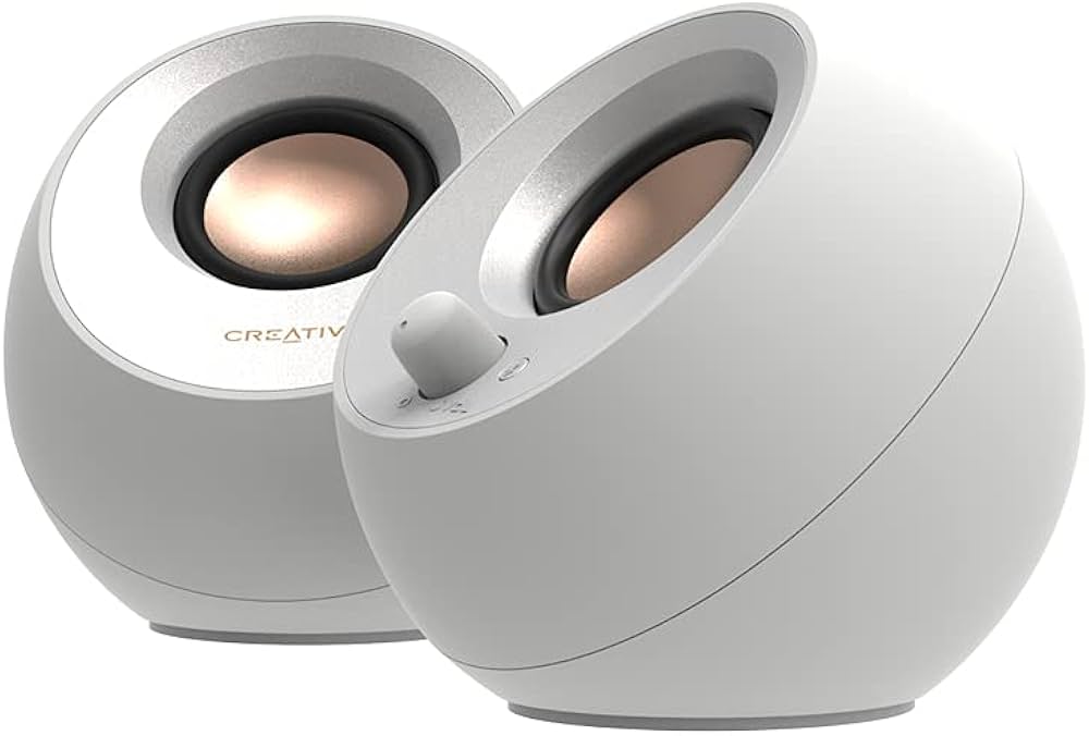 Amazon.co.jp: Creative Pebble V3 White Input Switching (USB Audio