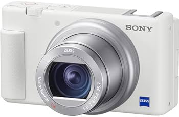 Amazon.com : Sony ZV-1 Digital Camera (White) (DCZV1/W) + Pro Mic