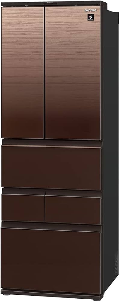 Amazon | シャープ 冷蔵庫 幅65.0cm 457L SJ-GK46J-T プラズマ