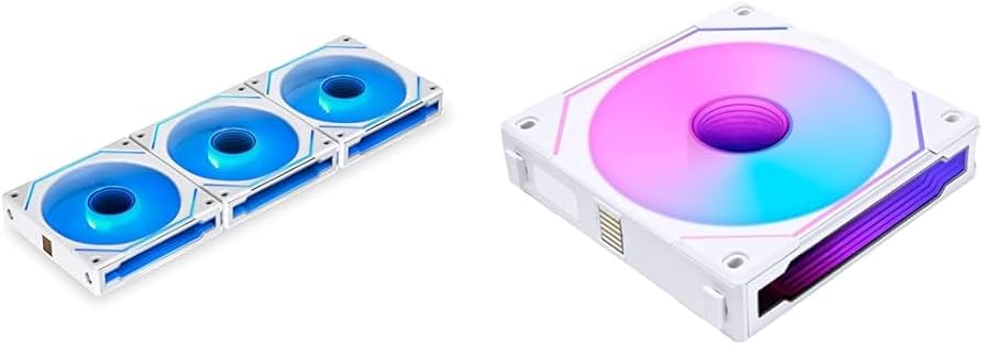 Amazon.com: Lian Li UNI Fan SL-Infinity 120 RGB Triple Pack White
