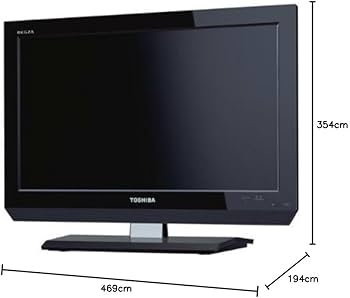 Amazon | TOSHIBA LED REGZA 19V型 地上・BS・110度CSデジタル