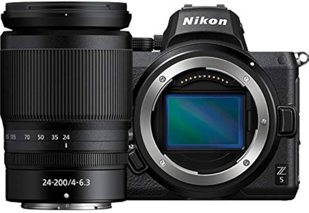 Amazon | Nikon Z5 ミラーレスフルフレームカメラボディ 24-200mm f/4