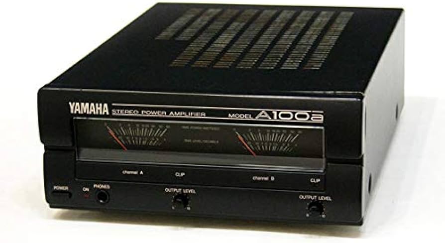 Amazon.co.jp: YAMAHA ヤマハ A100a 業務用2chパワーアンプ : 楽器