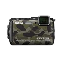 Amazon | Nikon デジタルカメラ AW120 防水 1600万画素 クールブラック