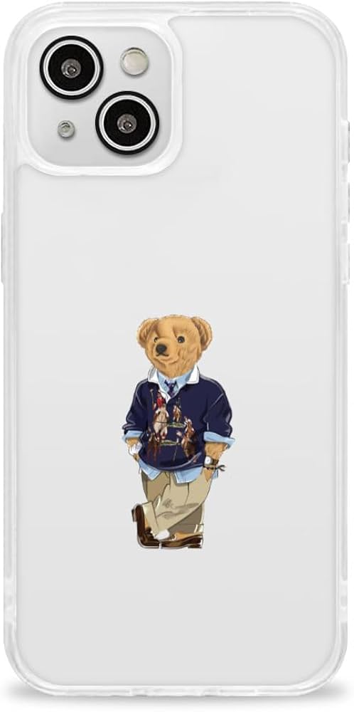 Amazon.co.jp: くま ポロベアー bear polo bear iPhone 15 ケース