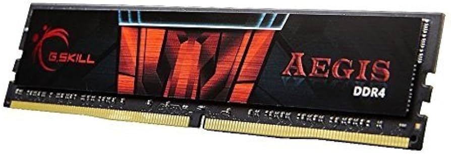 Amazon.com: G.Skill 16GB DDR4 Aegis 2400MHz PC4-19200 CL17 Dual