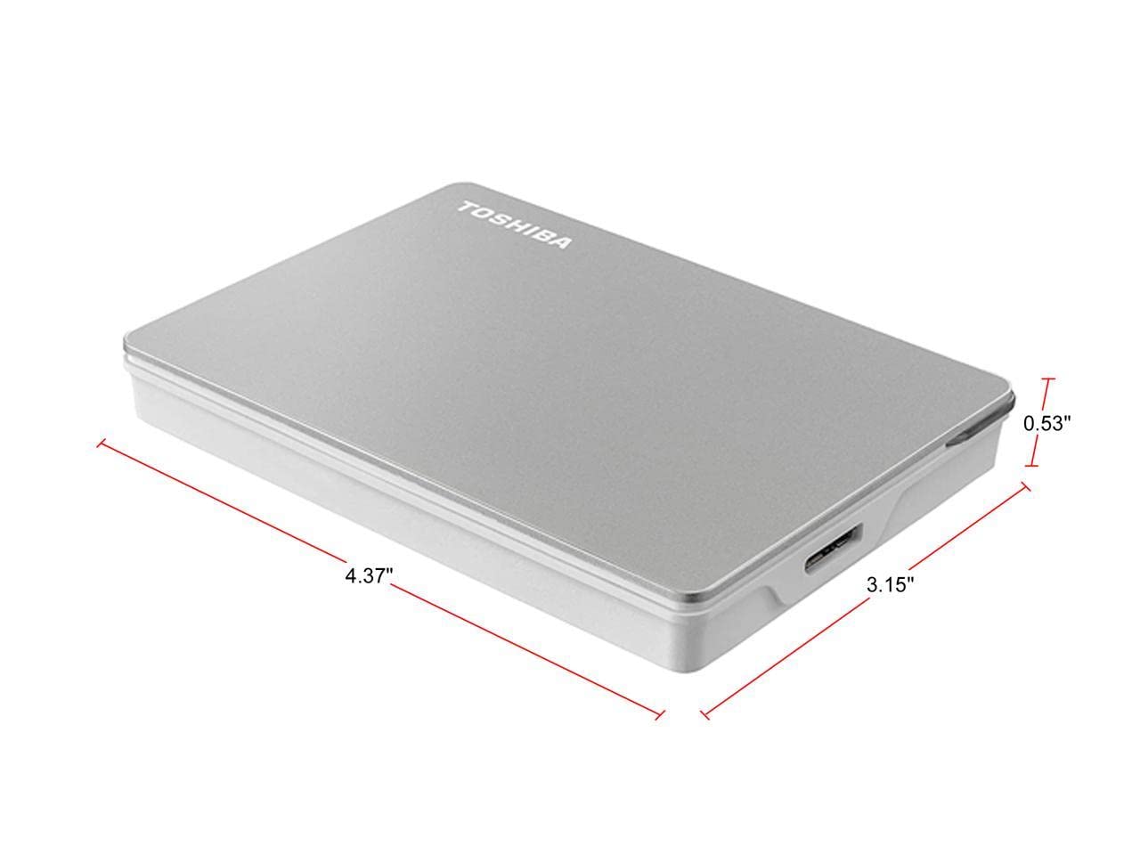 Amazon | Toshiba Canvio Flex 2TB Portable External Hard Drive USB