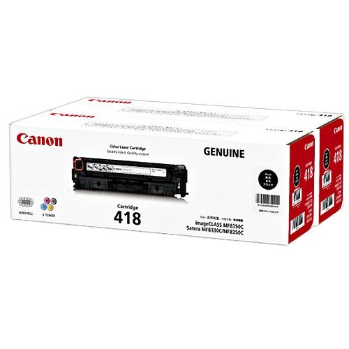 Amazon | キヤノン 純正トナー トナーカートリッジ418（ブラック・2本