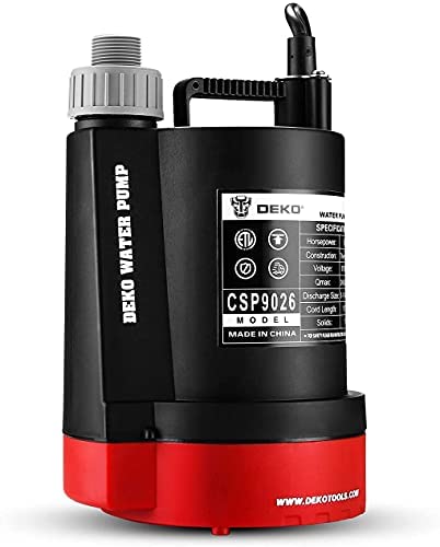 Amazon | DEKO プラスチック 水中ポンプ 底部入水式 循環ポンプ 最大