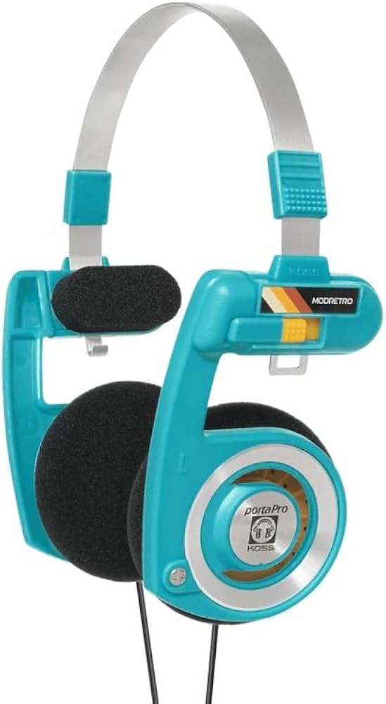 Amazon.co.jp: ModRetro & Koss Porta Pro™ コラボヘッドフォン ブルー