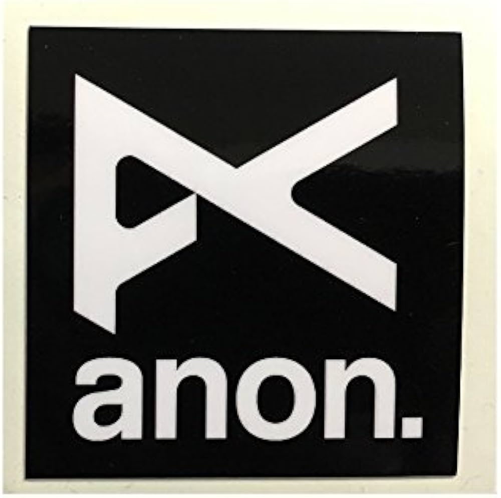 Amazon | anon（アノン）ステッカー LOGO | sticker(ステッカー
