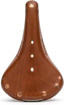 Amazon | BROOKS(ブルックス) レザーサドル 大きな銅製の鋲が特徴的な
