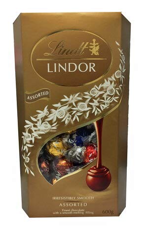 Amazon | リンツ リンドール アソート チョコレート 600グラム (4箱
