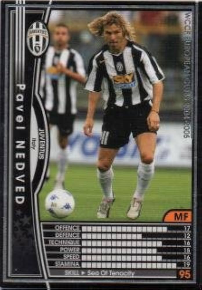 Amazon.co.jp: WCCF/04-05/ユベントス/黒/140/パベル・ネドベド