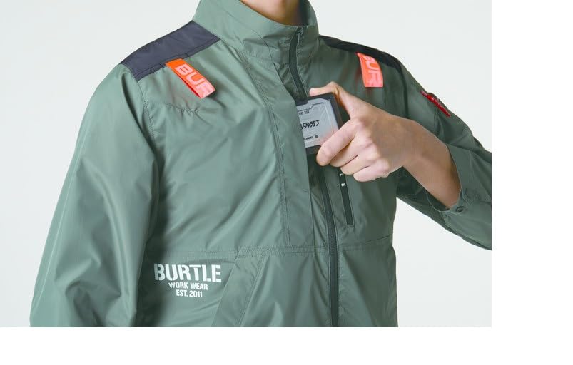 Amazon.co.jp: BURTLE バートル 春夏用 エアークラフト 長袖ブルゾン
