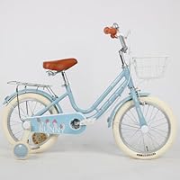 Amazon | 子供用自転車 BUNNY, 16/18インチ, 補助輪付き, 前カゴ