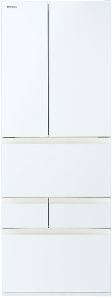 Amazon | TOSHIBA(東芝) 冷蔵庫 幅68.5㎝ 551L 両開き GR-V550FH(EW