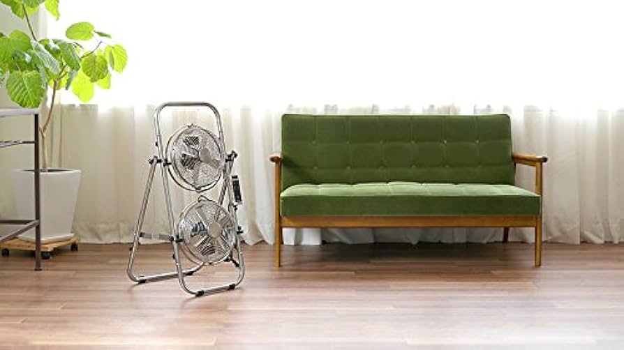 Amazon | PRISMATE（プリズメイト）メタルデュアルファン 8インチ