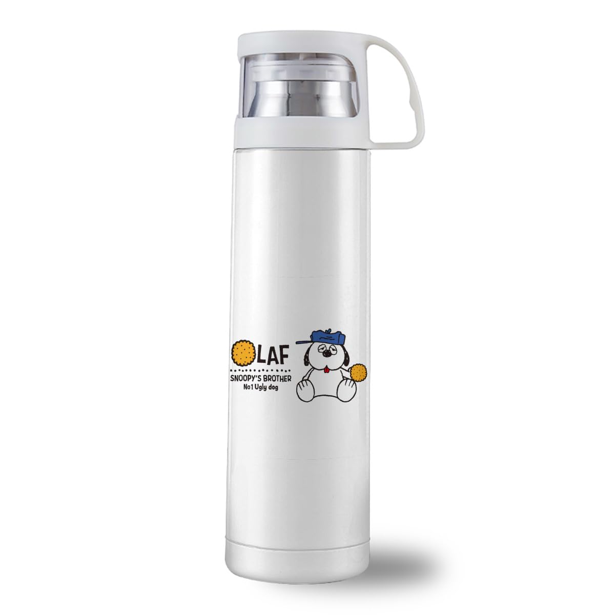 Amazon｜水筒 スヌーピー オラフ 魔法瓶 ステンレスボトル マグボトル