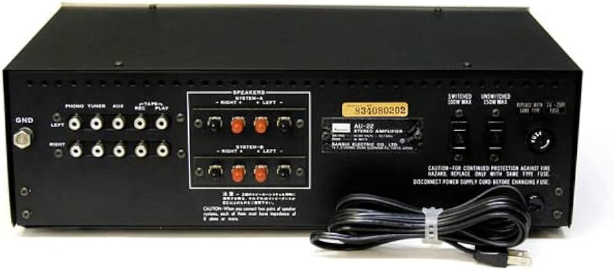 Amazon.co.jp: SANSUI 山水 サンスイ AU-22 プリメインアンプ