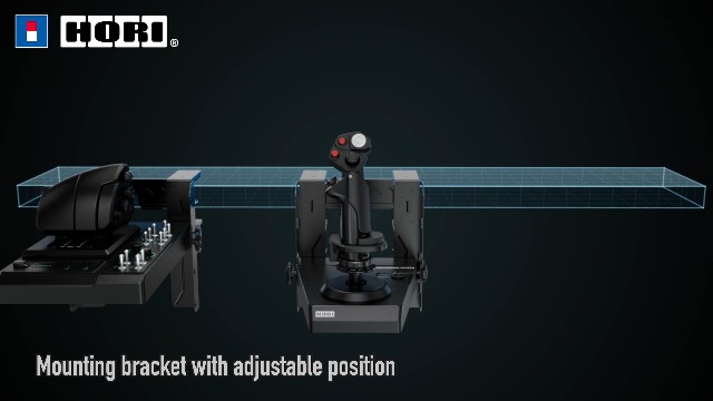 Amazon.com: HORI HOTAS Flight Control System & Mount for PC