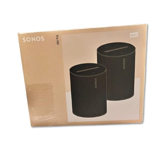 Amazon.com: Sonos Era 100-2 Pack Bundle Set - Wireless Voice