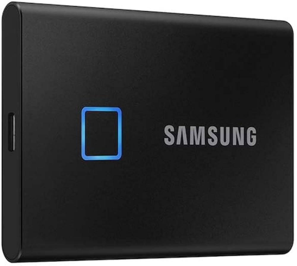 Amazon | Samsung T7 Touch Portable SSD 2TB USB 3.2 Gen.2 External