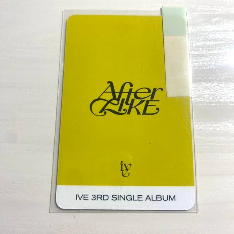 Amazon.co.jp: ive リズ サイン トレカ afterlike : おもちゃ