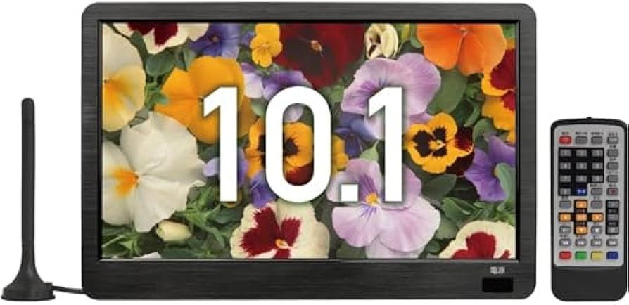 Amazon | TEES 10.1型ポータブルテレビ PTV-101-BK | ノーブランド品