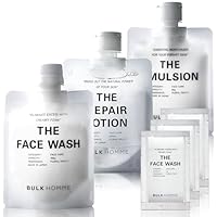 Amazon.co.jp: バルクオム 洗顔 メンズ 100g & 化粧水 100ml & 乳液