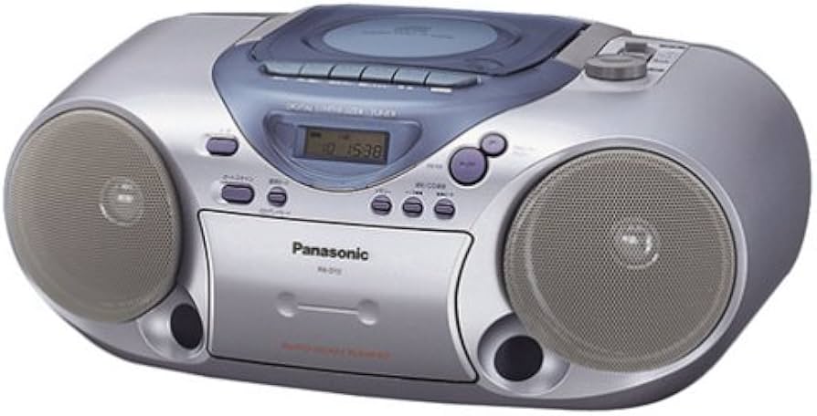 Amazon.co.jp: Panasonic RX-D12 CD Radio Cassette Silver : Electronics