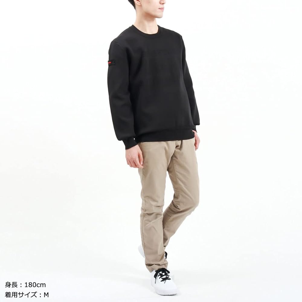 Amazon.co.jp: [ブリーフィング] GOLF MENS WR CREW NECK KNIT ゴルフ