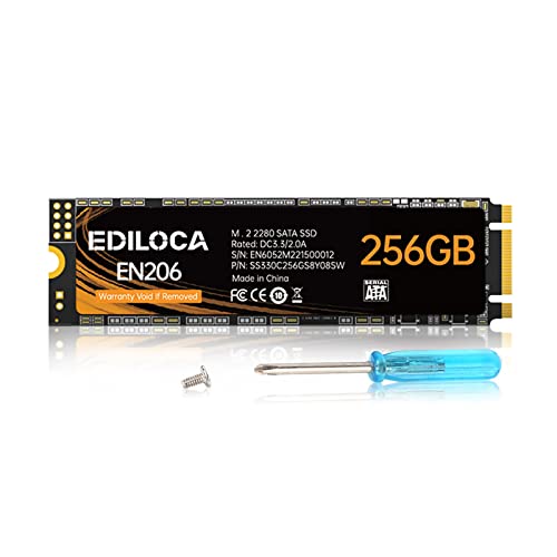 Amazon | EDILOCA EN206 SSD 256GB M.2 2280 3D TLC NANDフラッシュ