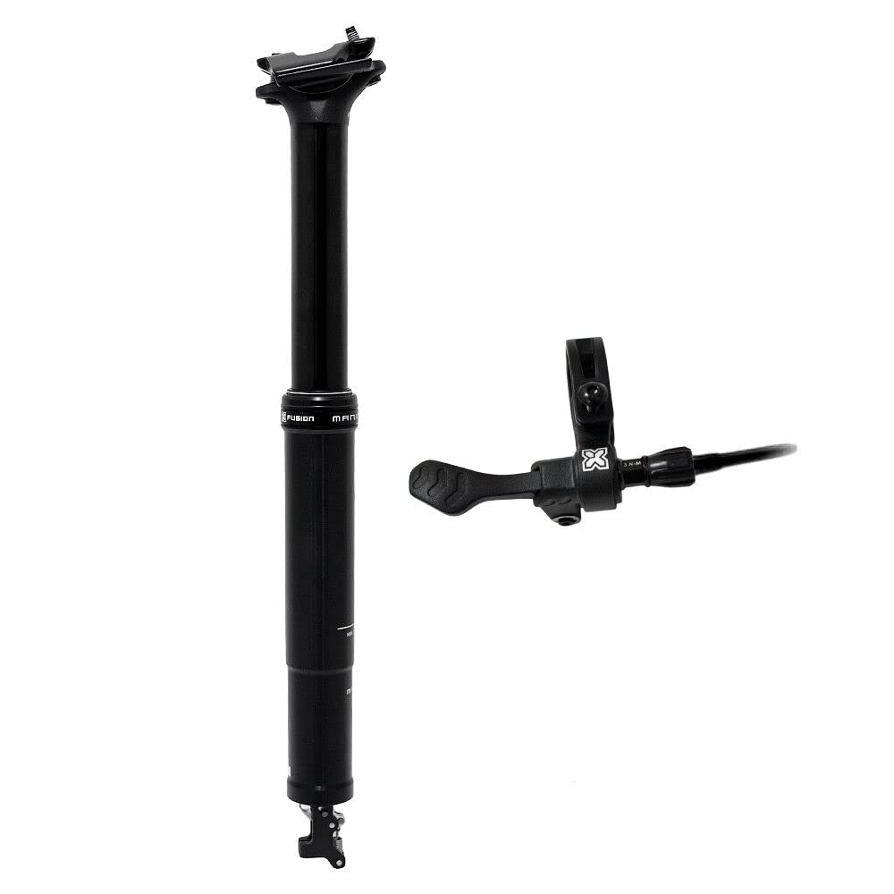 Amazon | X-Fusion Manic INTEGRA Remote Dropper Seatpost 34.9x375