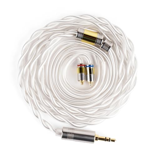 Amazon | NICEHCK SnowCat 6N単結晶銅+6N銀メッキ単結晶銅 イヤホンリ