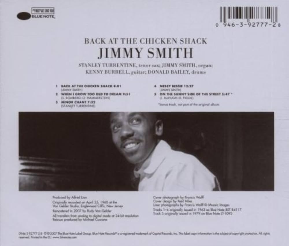 Jimmy Smith - Back At The Chicken Shack: The Incredible Jimmy