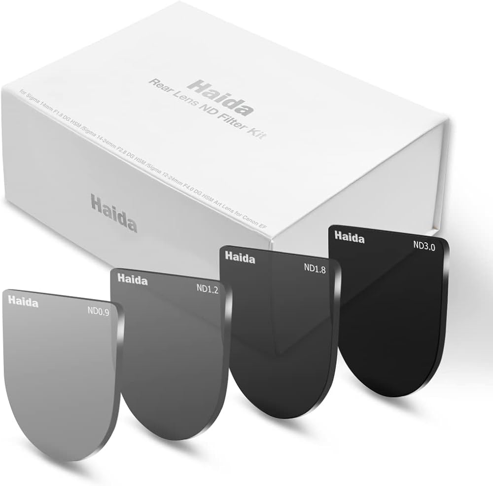 Amazon | Haida リアレンズ NDフィルターキット ND0.9/1.2/1.8/3.0