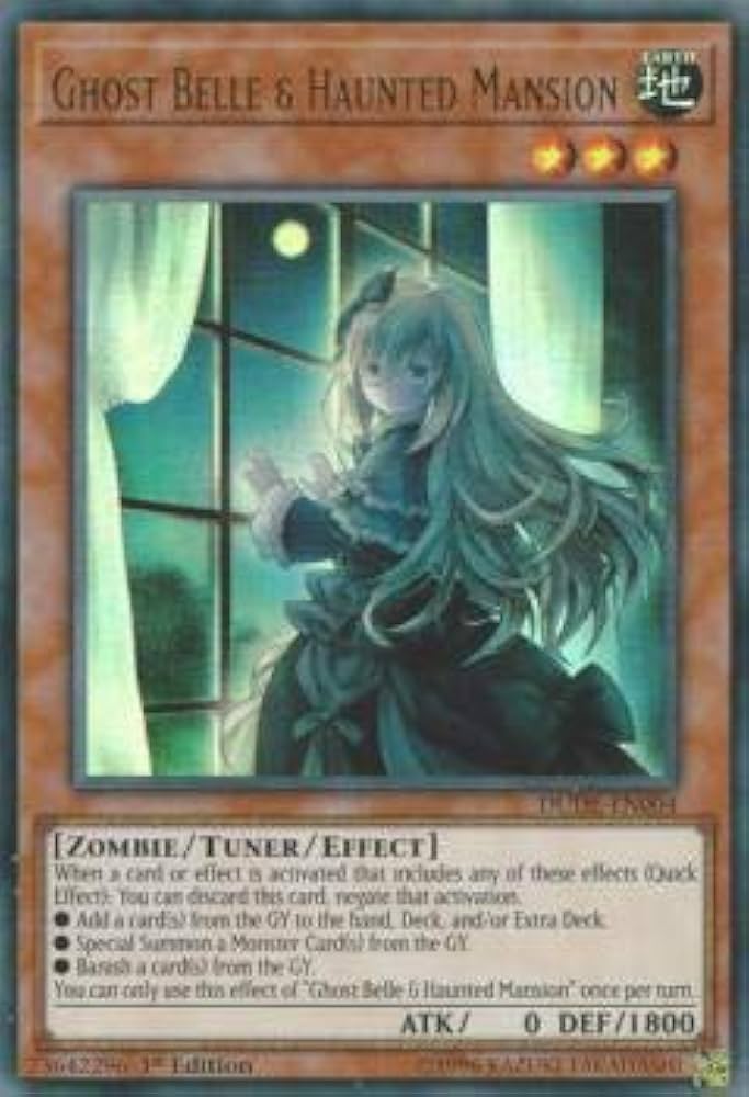 Amazon.co.jp: 遊戯王 DUDE-EN004 屋敷わらし Ghost Belle & Haunted