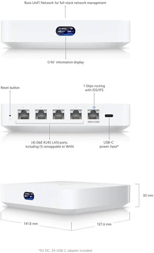 Amazon.com: Ubiquiti Cloud Gateway Ultra (UCG-Ultra) : Electronics