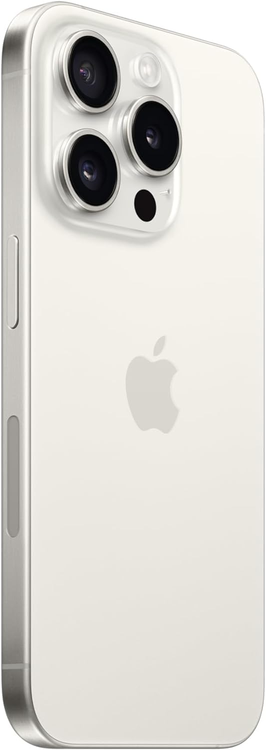 Amazon.com: Apple iPhone 15 Pro, 128GB, White Titanium - Unlocked
