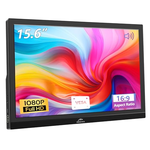 Amazon.co.jp: モバイルモニター 15.6インチ Kenowa FHD 1920*1080