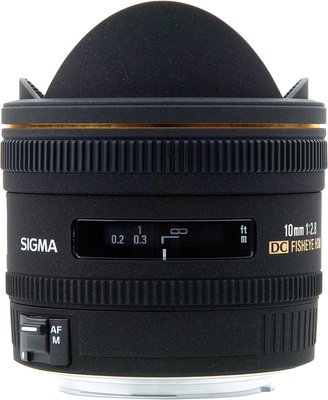 Amazon.co.jp: SIGMA 単焦点魚眼レンズ 10mm F2.8 EX DC FISHEYE HSM
