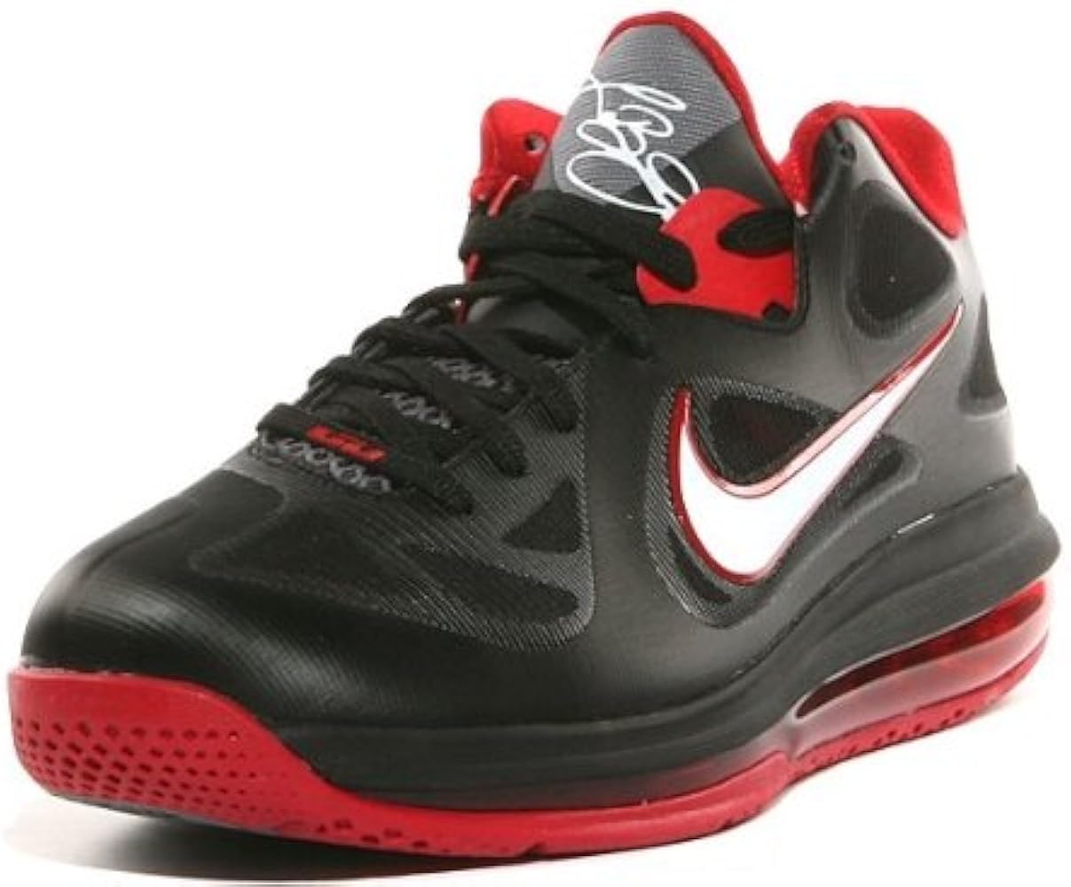 Buy Nike Lebron 9 Low Miami Heat Away (Black/White/Varsity Red) (8
