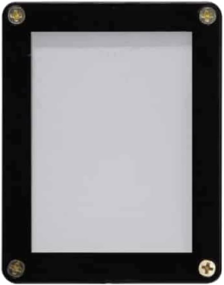 Amazon | ウルトラプロ 黒枠フレーム カード1枚用スクリューダウン