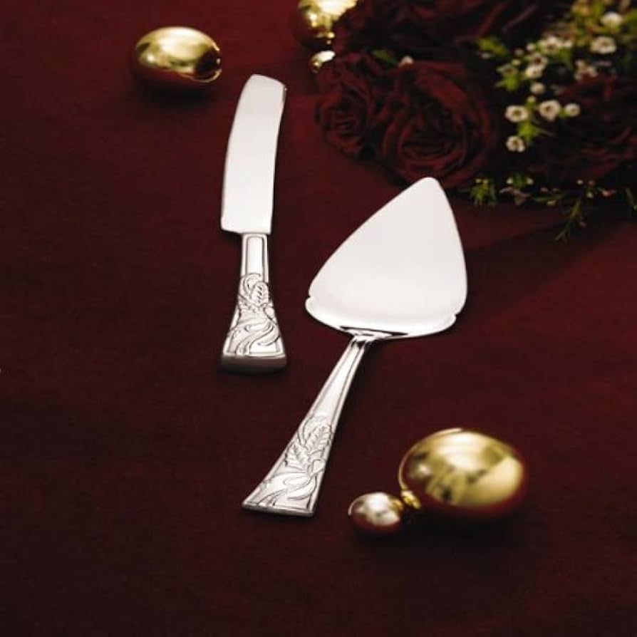 Amazon | Lenox Holidayケーキナイフ&サーバー | Lenox | ケーキ