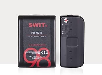 Amazon | SWIT PB-M98SポケットフィットVマウントバッテリー、98Wh