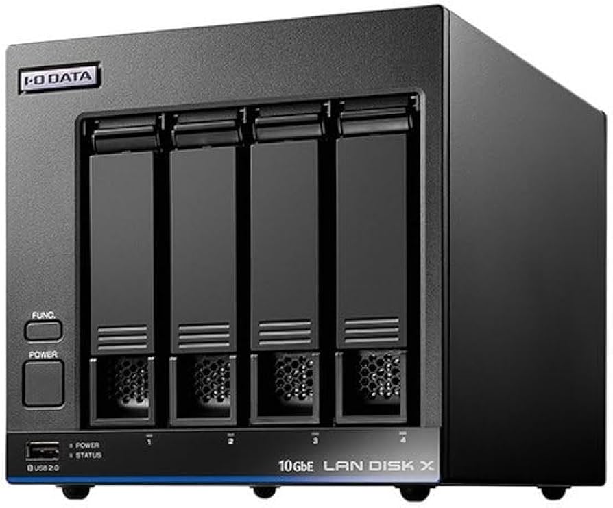 Amazon.co.jp: IOデータ LAN DISK [8TB搭載 4ベイ] Linux OS搭載 法人