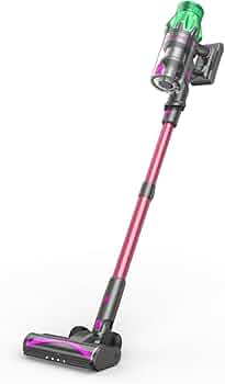 Amazon | コードレス掃除機 550W 45kpa強力吸引 絡まないヘッド 60分