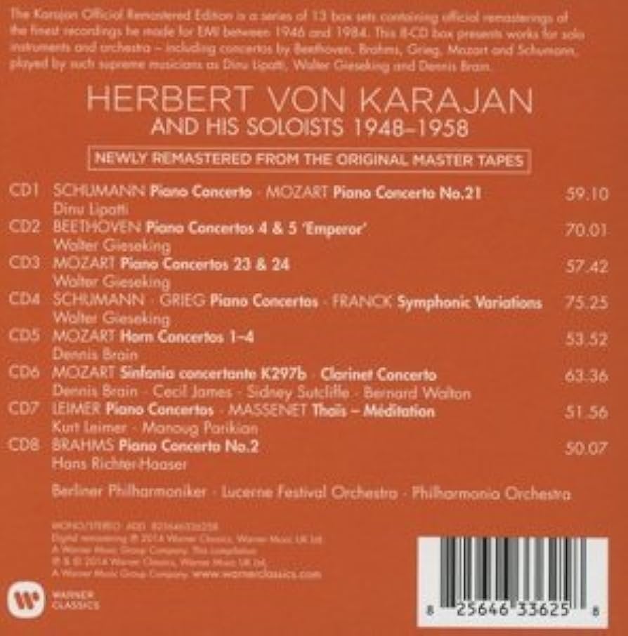 Amazon.co.jp: The Karajan Official Remastered Edition - Karajan