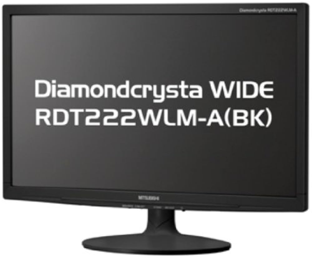 Amazon.co.jp: MITSUBISHI 21.5型LED液晶ディスプレイ RDT222WLM-A(BK